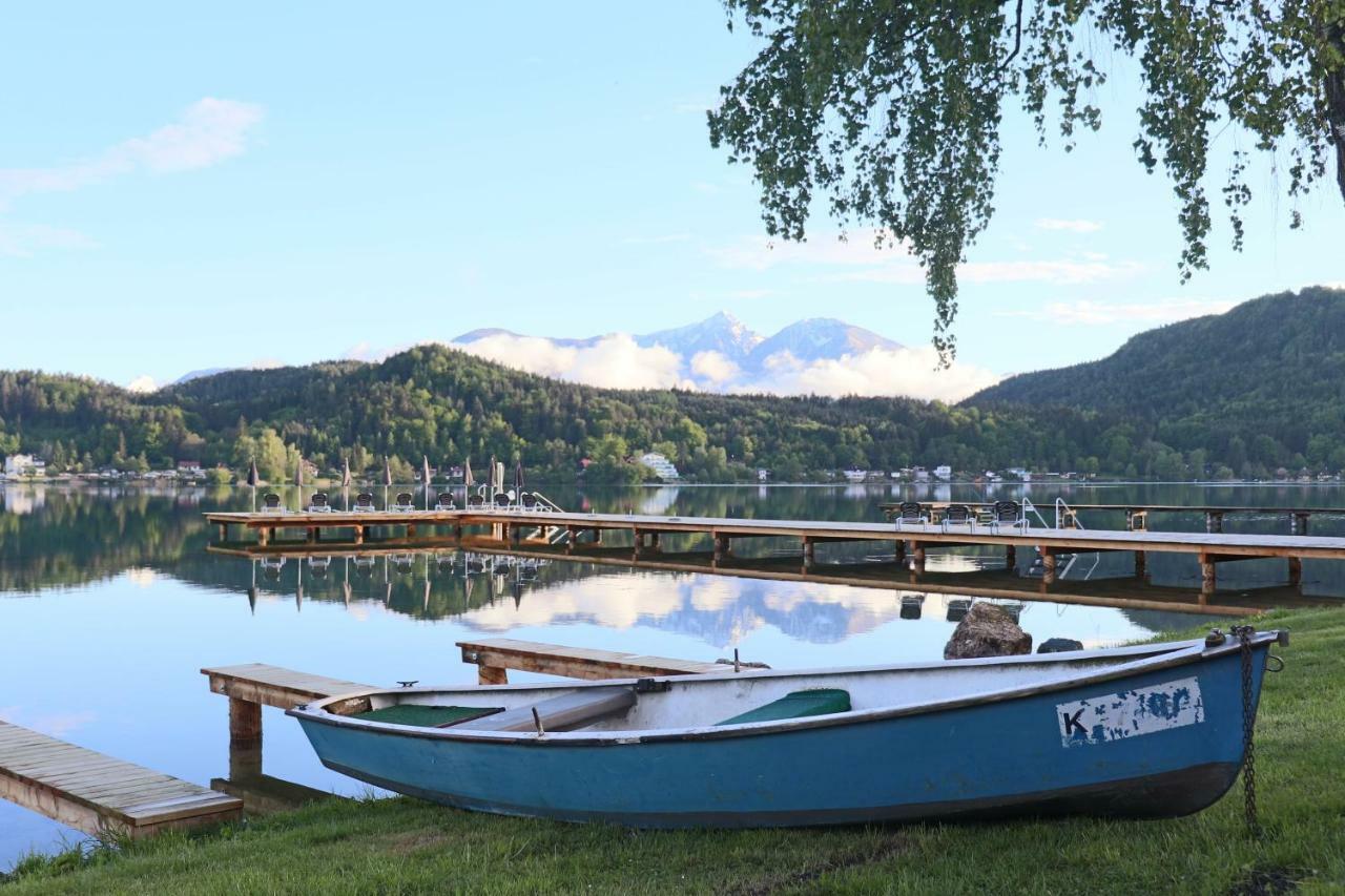 Strandhotel Orchidee Sankt Kanzian am Klopeiner See Buitenkant foto