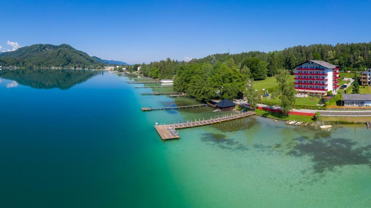 Strandhotel Orchidee Sankt Kanzian am Klopeiner See Buitenkant foto